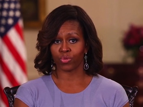 Michelle Obama Does Weekly Address on the 'Unconscionable' Kidnapping in Nigeria