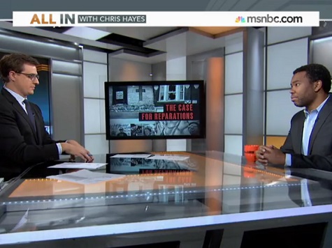 MSNBC's Chris Hayes Makes the Case for Reparations with The Atlantic's Ta-Nehisi Coates