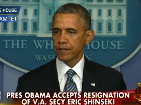 Obama Accepts Shinseki Resignation
