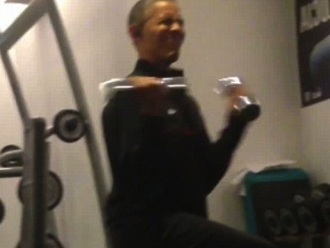 Hotel Guest Captures Video of Obama Pumping Iron in Poland