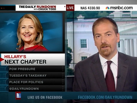 MSNBC's Todd: Hillary Doing Damage Control on Broke Comment