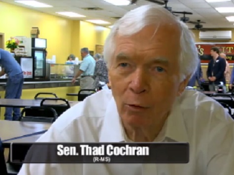 Watch: Thad Cochran Unaware of Eric Cantor's Loss
