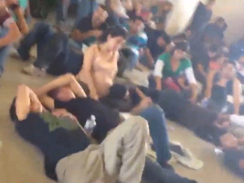 Watch: Undercover Video from Overcrowded Border Patrol Station