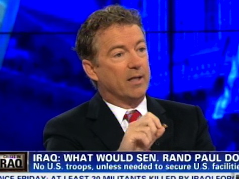 Rand Paul: We Are Creating a Jihadist Wonderland In Iraq
