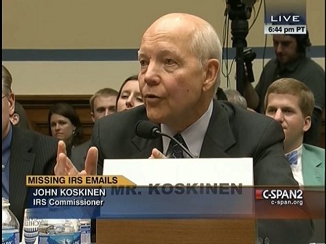 IRS Chief Admits: WH Wrong that Scandal Was Just 'Rogue Agents'