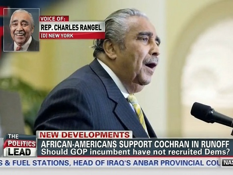 Rangel: Cochran Nomination 'Makes a Lot of Sense'