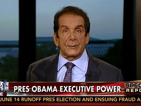 Krauthammer Warns of Congress Irrelevancy if Obama Keeps Writing His Own Laws