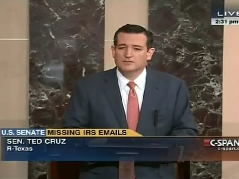 Cruz: Appoint Special Prosecutor on IRS or Impeach Eric Holder