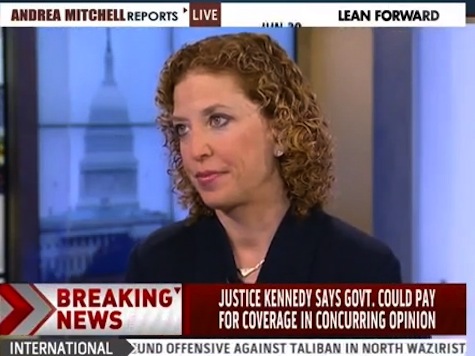 Debbie Wasserman Schultz: Hobby Lobby Ruling Will Be a Rallying Cry for Dem Voters