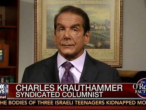 Krauthammer: 'If Fences Don't Work, Why Is There One Around the White House?'