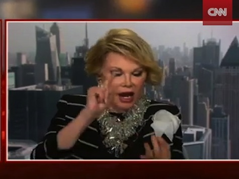 Joan Rivers Storms Out of Live CNN Interview