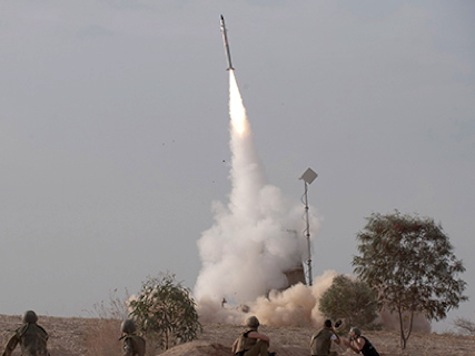 Watch: Video of Israeli Iron Dome In Action