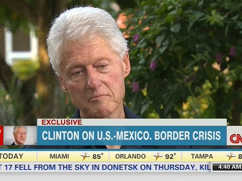 Bill Clinton: 'No Question' Illegals Think They Can Stay
