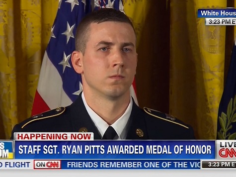 Watch: Medal of Honor Ceremony for Fmr. Staff Sgt. Ryan Pitts