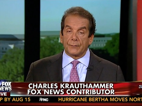 Krauthammer: 'I Would' Legalize 11 Million Illegals