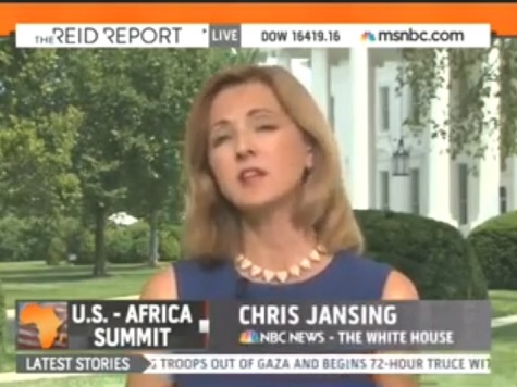 NBC's Jansing on Obama at Africa Summit: Helps that 'He's from Kenya'