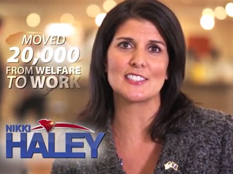 Nikki Haley Ad: We Started Asking Welfare Users What Kind of Work They Could Do
