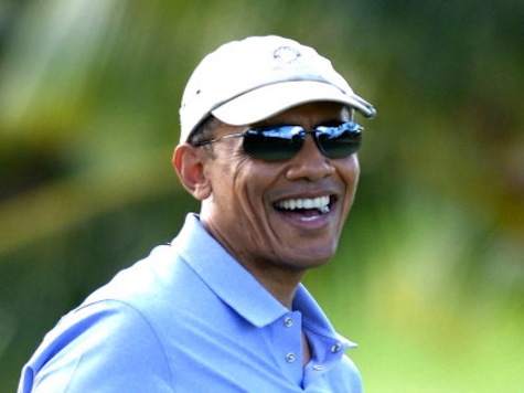 CNN: 'Awkward,' 'Not Terrific' Optics for Obama to Golf as Chaos Consumes World