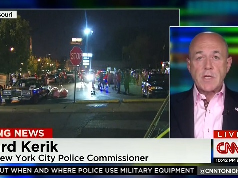 Fmr NYC Police Commissioner 'Disturbed' by Police Tactics in Ferguson