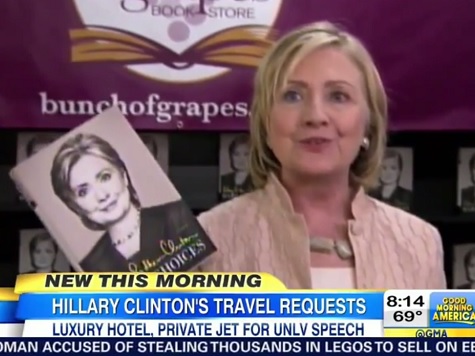 Video: 'GMA' Mocks Hillary's Speaking Demands