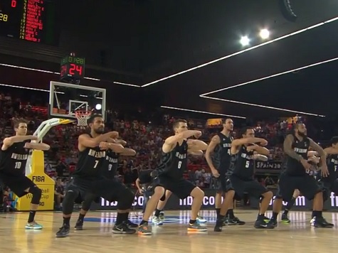 Watch: New Zealand Wins Pregame Dance Off, Loses Basketball Game