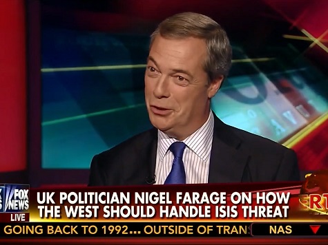 Farage: UK's ISIS Problem Attributable to 'Four Decades of State-Sponsored Multiculturalism'