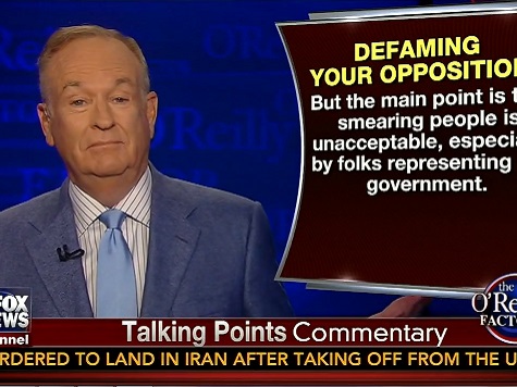 O'Reilly Fires Back at 'Ridiculous' State Department
