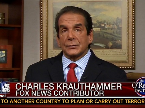 Krauthammer: Obama Should Say 'Boy, Did I Screw Up' in Iraq