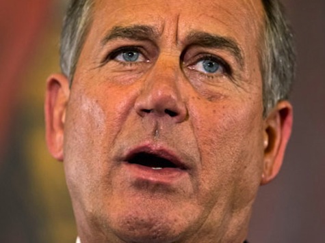 Boehner: An F-16 Is Not a Strategy