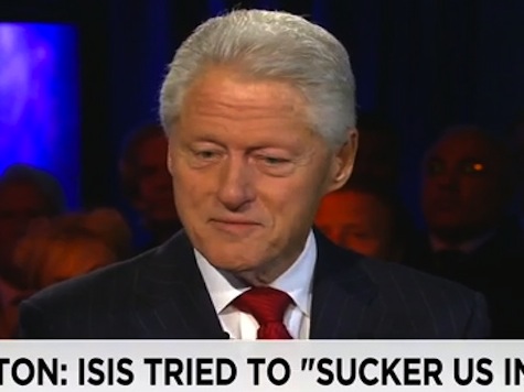 Bill Clinton: ISIS Tried to Sucker Us In