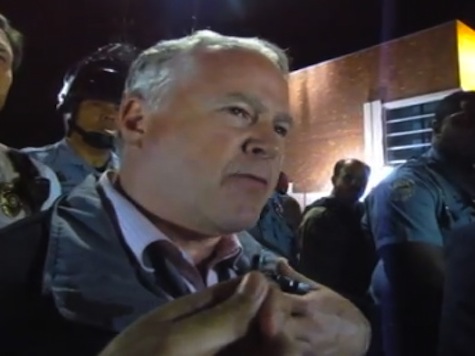 Ferguson Police Chief's Attempted Apology Turns Into Police Incident