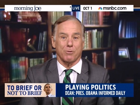 Howard Dean: Obama Intel Briefing Criticism Comparable to Birtherism