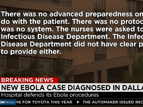 Nurses: We Were Told to Call Authorities for Ebola Protocol