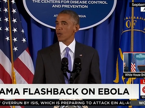Obama Flashback: US Ensuring 'We're Prepared Here at Home' for Ebola