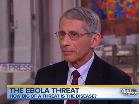 NIH Official: Democrats Wrong To Blame Budget Cuts for Lack Ebola Vaccine