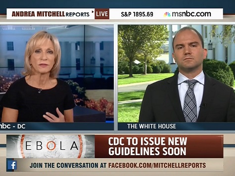 Andrea Mitchell: When Is The Ebola Czar Going to Start Working?