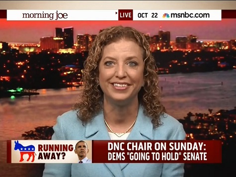 Wasserman Schultz Dodges Questions on Dems Midterm Chances, Running on Obama Record