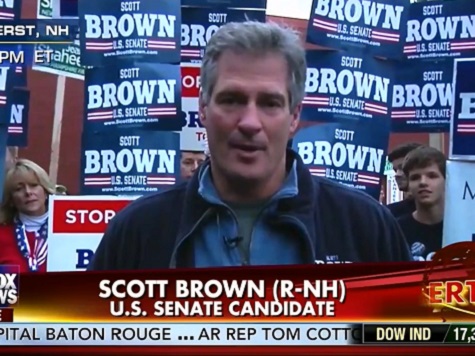 Scott Brown: Be the President's Check and Balance