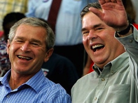 George W. Bush: '50-50' Chance Jeb Bush Runs for President in 2016