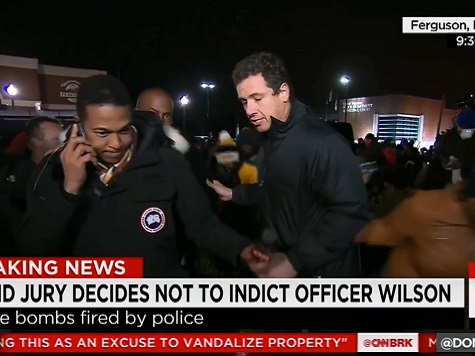 CNN Crew Hit With Tear Gas On Air