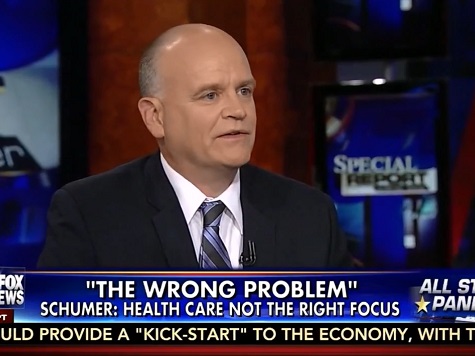 Fournier: ‘Asinine’ Schumer Trying to Help Hillary on O-Care