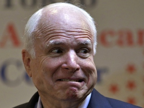 McCain to British Interviewer: ‘Are You Crazy’