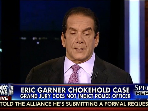 Krauthammer: NYC Grand Jury Decision ‘Totally Incomprehensible’