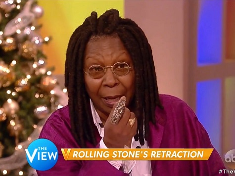 Whoopi on UVA Rape Story: ‘I Don’t Like That People Can Just Say Anything and It’s Taken as Fact’