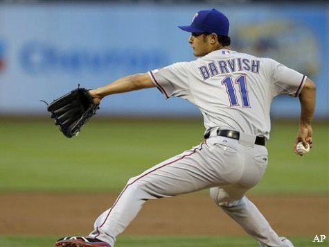 Darvish Shortest Outing in Texas' 4-0 Loss to A's