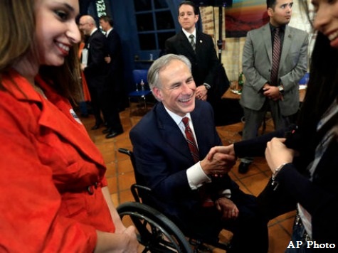 Greg Abbott Has Nearly Three Times the Funds of Struggling Wendy Davis