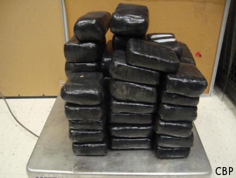 Mexican National Busted Bringing 38 lbs of Meth into Texas