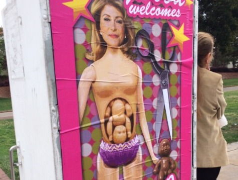 Life-Sized Abortion Barbie Posters Welcomed Wendy Davis to California