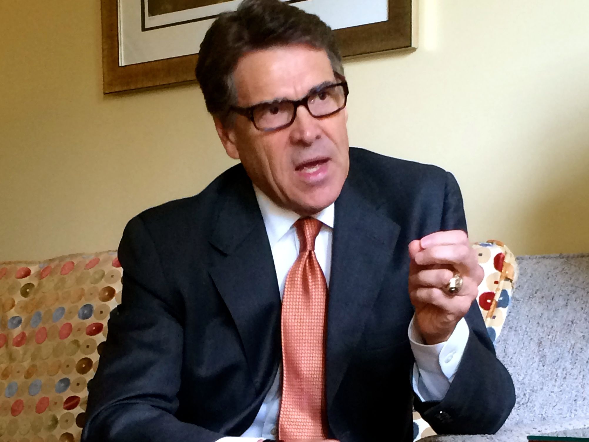 Rick Perry Defends Marriage After Comparing Homosexuality to Alcoholism