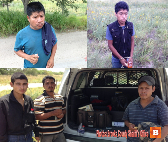 Five Illegal Aliens Saved from Death in Remote South Texas
